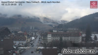 Toblach - Apparthotel Germania - Blick nach Norden