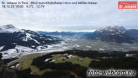 St. Johann in Tirol - Kitzbüheler Alpen - Blick zum Kitzbüheler Horn und Wilder Kaiser