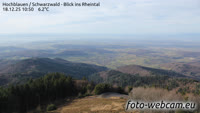 Schwarzwald - Hochblauen - Blick ins Rheintal