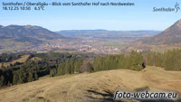 Sonthofen - Oberallgäu - Blick nach Nordwesten