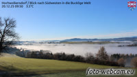Hochwolkersdorf - Blick nach Südwesten in die Bucklige Welt