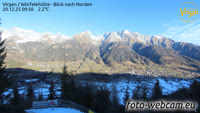 Virgen - Würfelehütte - Blick nach Norden