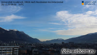 Innsbruck - Universität - Blick nach Nordosten ins Unterinntal