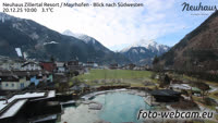 Mayrhofen - Neuhaus Zillertal Resort - Blick nach Südwesten