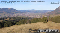 Sonthofen - Oberallgäu - vaizdas į šiaurės vakarus