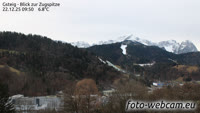 Garmisch-Partenkirchen - Große Olympiaschanze, Zugspitze