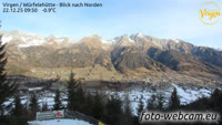 Virgen - Würfelehütte - Vue du nord