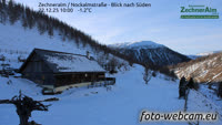 Zechneralm - Nockalmstraße - Vue vers le sud