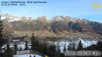 Virgen - Würfelehütte - Blick nach Norden