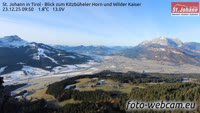 St. Johann in Tirol - Kitzbüheler Alpen - Blick zum Kitzbüheler Horn und Wilder Kaiser