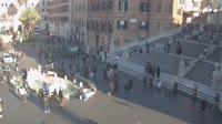 Rome - Piazza di Spagna - Barcaccia fountain