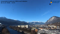 Innsbruck - Université - Vue panoramique