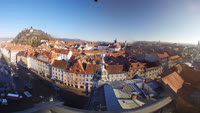 Graz - Hauptplatz, Schlossberg