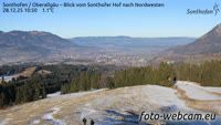 Sonthofen - Oberallgäu - Vista a nord-ovest