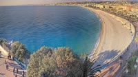 Nizza - Promenade des Anglais, Strand