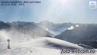 Damüls Hasenbühel - Blick nach Süden