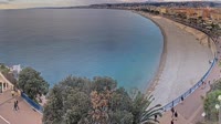 Nizza - Promenade des Anglais, Spiaggia