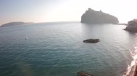Ischia - Ischia Ponte - Aragonese Castle, La Mandra Beach