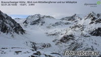 Mittelberg - Mittelbergferner - Braunschweiger Hütte