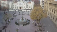 Huesca - Fontaine des Muses sur la Plaza de Navarra