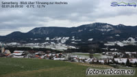 Samerberg - Blick über Törwang zur Hochries