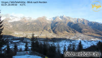 Virgen - Würfelehütte - Vue du nord