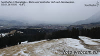 Sonthofen - Oberallgäu - Blick nach Nordwesten