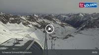 Sölden - Schwarze Schneid vidurinė stotis