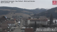 Toblach - Apparthotel Germania - Blick nach Norden
