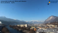 Innsbruck - Università - Vista panoramica