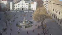 Huesca - Musenbrunnen auf der Plaza de Navarra