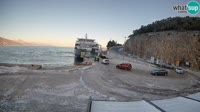 Cherso - Ferry port Merag - Krk on Cres island