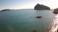 Ischia - Ischia Ponte - Aragonese Castle, La Mandra Beach