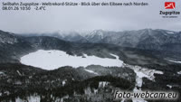 Grainau - Blick über den Eibsee nach Norden