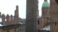 Bologna - Türme Garisenda und Asinelli