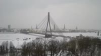 Riga - Schrägseilbrücke