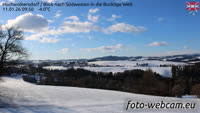 Hochwolkersdorf - Blick nach Südwesten in die Bucklige Welt