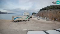 Cherso - Ferry port Merag - Krk on Cres island