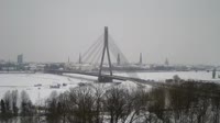 Riga - Pont à haubans