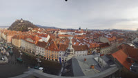 Graz - Hauptplatz, Schlossberg