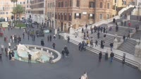 Rome - Piazza di Spagna - Barcaccia fountain
