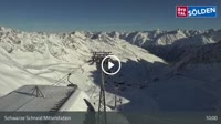 Sölden - Schwarze Schneid estación intermedia