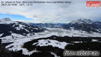St. Johann in Tirol - Kitzbüheler Alpen - Blick zum Kitzbüheler Horn und Wilder Kaiser