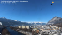Innsbruck - Universität - Blick nach Westen