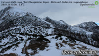 Berchtesgadener Alpen - Blick nach Süden ins Hagengebirge