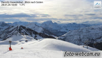 Damüls Hasenbühel - Blick nach Süden