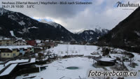 Mayrhofen - Neuhaus Zillertal Resort - Blick nach Südwesten