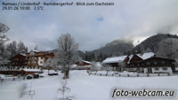 Ramsau am Dachstein - Ramsbergerhof - vaizdas į Dachšteiną