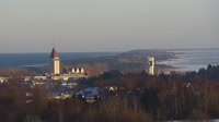 Panorama wybrzeża Morza Bałtyckiego