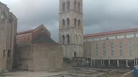 Zadar - Rzymskie forum, wieża katedry